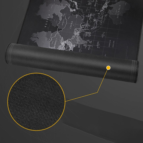 MP-002 | Podložka pod myš | 80x30 cm | mapa světa