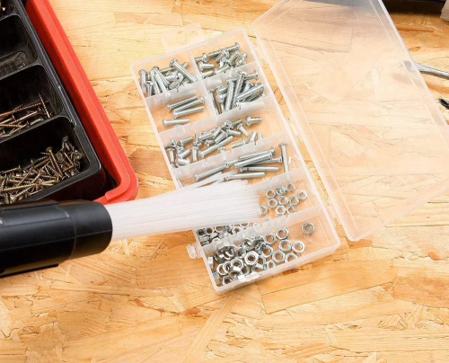 CDR-L16-BLACK | Universalus dulkių siurblio šepetys | Dulkių siurblio antgalis | Plyšinis antgalis dulkių siurbliui