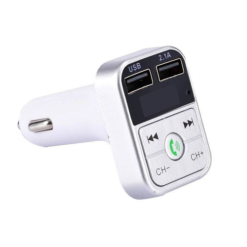3 culori | B2 | Adaptor Bluetooth 5.0 Transmițător 2xUSB mufă de brichetă MicroSD