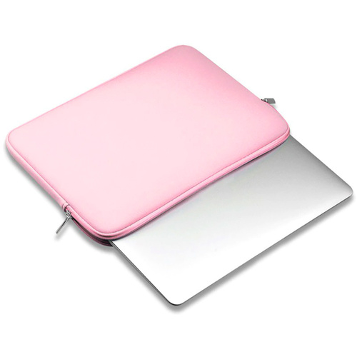 BR01 | Neopreen hoes, 14" laptoptas | roze