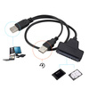 SATA08 | USB 2.0 - адаптер SATA з додатковим штекером для 2,5 "SSD / HDD