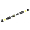 Conector etanș pentru cabluri IP68 | mufă cu șurub + conector rapid 3 pini 450 V 17,5 A pentru cabluri 5–10 mm | M683-B