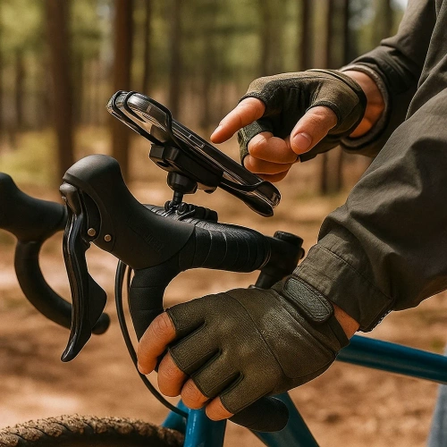 Držiak na bicykel na mobil s rýchlym uvoľnením | 360° otočný držiak na riadidlá | 08CN0019