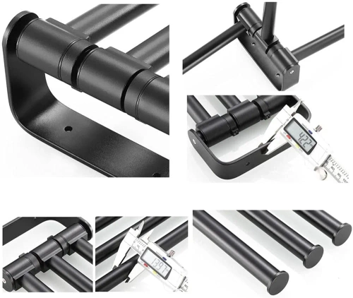 BTS-R003-B | Bathroom Towel Rack | 3 swivel arms