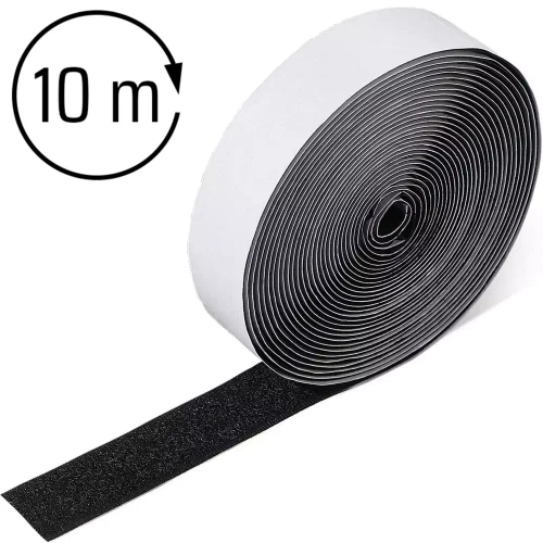 Klettband einseitig - Schlaufe | selbstklebend, 10 Meter | WCK-02-10M