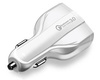CA-005 | Snelle autolader 2x USB 1x Type-C | Snel opladen Quick Charge 3.0 | Omgevings-LED