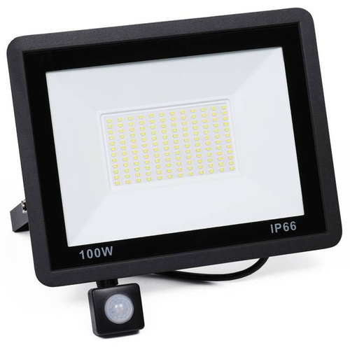 BLS-100W | 100W LED floodlight with motion and twilight sensor | 9500 lm | 220V