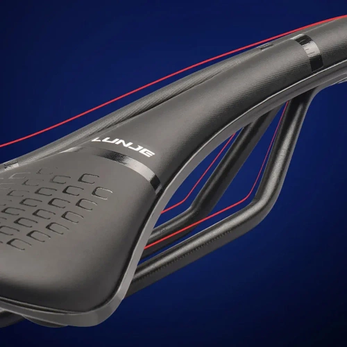 Sella per bici ergonomica e leggera con schiuma EVA e ventilazione | Sella per bici professionale 192 g | ESLNF-200