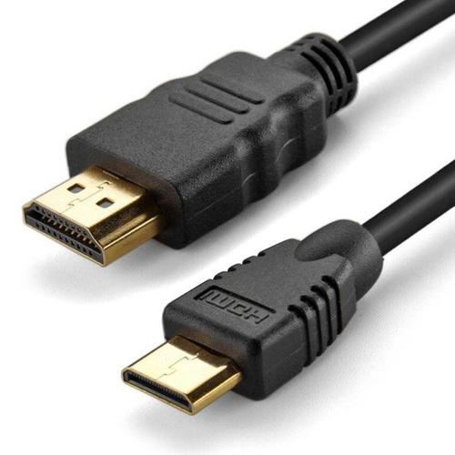 HN-1,5-1,5M | HDMI - Mini HDMI-kabel | 4K | 3D | 1,5 meter