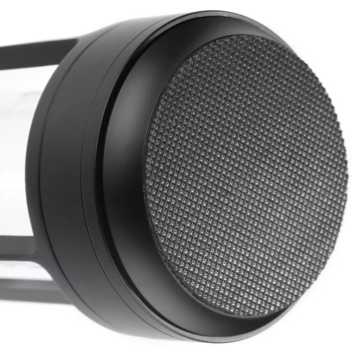 HJA27 | Lampe de table LED de camping avec batterie intégrée de 2000 mAh et écran tactile | 3 couleurs d'éclairage, dimmable | Noir