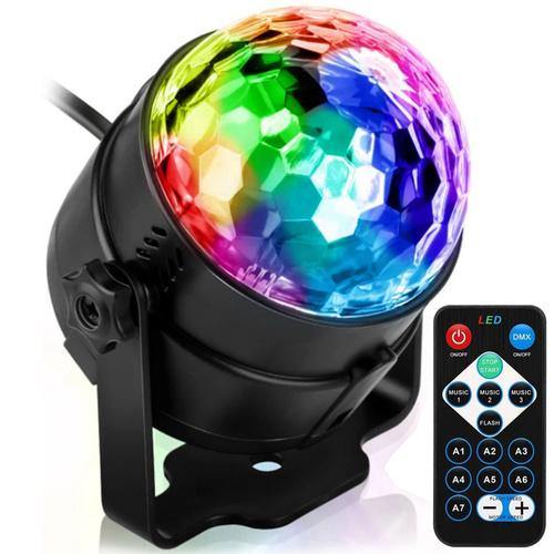 MQ01 | DISCO bal - RGB LED-discoprojector