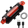 BL918 | LED bicycle rear light | 5 LEDs, 7 lighting modes, 15 lm, built-in rechargeable battery