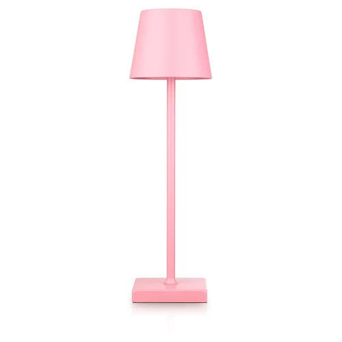 HJA28-PINK-1 | Bordlampe med indbygget batteri | Berøringsfølsom natlampe