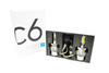 Sæt med H4 C6 COB BridgeLUX™ LED-pærer 7600 lm