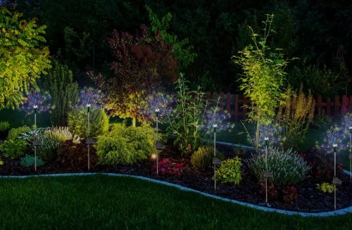 LFW-B200-Colore | Lampada per fuochi d'artificio a LED solare per esterni | 84 cm, 600 mAh, 200 LED RGB