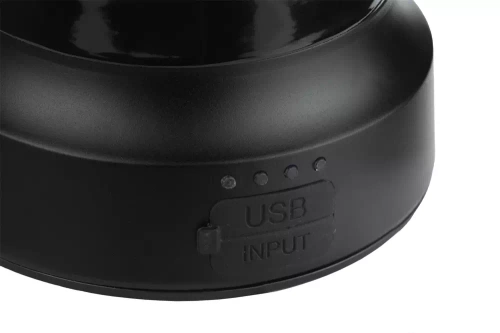 MY-880 | Lampe de camping LED de style rétro avec fonction powerbank | Réglage en douceur de la luminosité et de la couleur | 3000mAh, 20-260lm, 5-120h, IPX6 | Noir