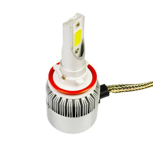 Juego de bombillas LED H9 H11 C6 COB BridgeLUX™ 7600 lm