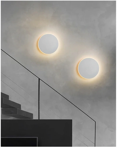 BD20-30CM-W | LED væglampe | Væglampe ⌀30 cm | Moderne rund lampe