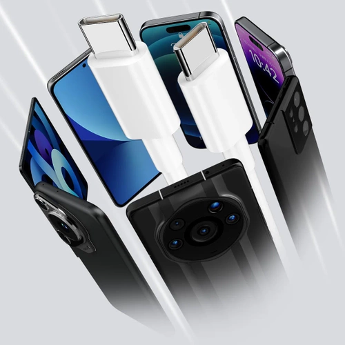 PD-C60W | Кабель USB-C | двосторонній | 60 Вт | 1 м