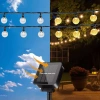 COSUDE-Q40LED-6M | Guirnalda solar LED para jardín | 6 metros, 40 LED