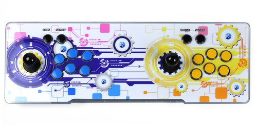 BP-3001-GEAR | Pandora's BOX-console | 5000 retro- en 3D-spellen | 2 sets controllers | ingebouwde luidspreker | Mogelijkheid om een muntacceptor aan te sluiten