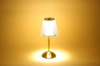 DTL-C130 | Tafellamp met ingebouwde batterij | Nachtlamp met drie kleuren licht | Sfeerlamp voor hotel of restaurant