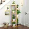 MHJ-S06 | Bamboo flower stand, flower shelf | 7 shelves, 103 cm