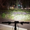 Potente luce anteriore a LED per bici da 1200 lm | Luce per bici ricaricabile tramite USB impermeabile | Luci per bici con 3 modalità | IPX5 EOS630