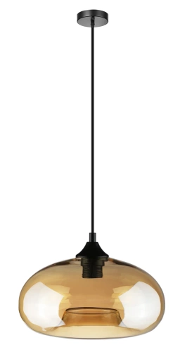 GB-D28-LBR | Lampada a sospensione moderna in vetro | Marrone chiaro