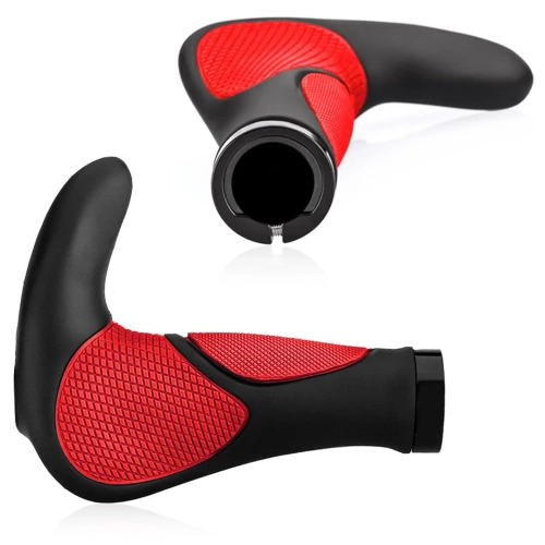Ergonomické gripy na kolo | Protiskluzové gumové rukojeti TPR | BHD-233