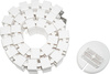 QN-1501 | Cover for cables and wires 1.3m | Vertical cable channel | White