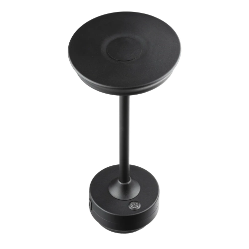 HJA30-NOIR | Lampe de table avec batterie intégrée | Lampe de nuit avec trois couleurs de lumière | Lampe d'ambiance pour un hôtel ou un restaurant