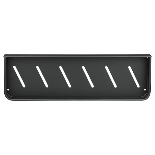 BSU-L40CM-B | Mensola da bagno sopra il lavabo | lunghezza 40 cm | serbatoio doccia | Nero