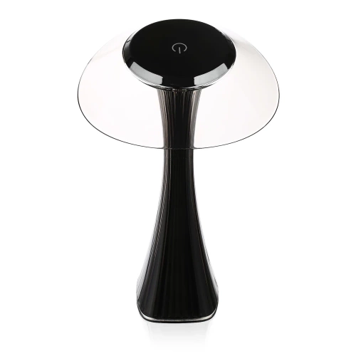 MGD-151-Preto | Candeeiro de mesa moderno | Candeeiro de noite com bateria incorporada | Candeeiro de mesa LED