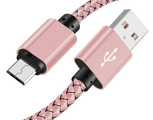 C06 | Micro USB 1M | Cablu telefon din nailon Quick Charge 3.0 2A