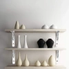 FV-A20CM-PLATA | Soporte para estante | Conjunto de soportes para estanterías |