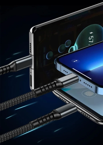 B12-3v1 | USB kábel s tromi koncami