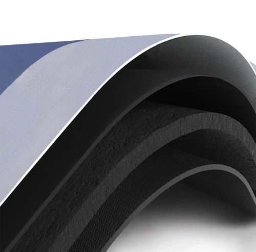 GZN-640-BLAUW | Badkamermat | Sneldrogend badkamertapijt | Antislip vloerkleed