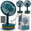 FY-049-LB | Kompaktný stolný ventilátor | USB napájanie | Modrá