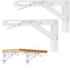  FB-A20CM-WHITE| Shelf holder | Folding shelf brackets | Foldable supports for shelves and countertops