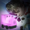 Luce notturna a LED RGB | Lampada per bambini in silicone 9 colori | JL-601