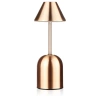 Wireless night lamp with built-in 2000 mAh battery | Modern table lamp with adjustable power and light color | YG-D020-Copper