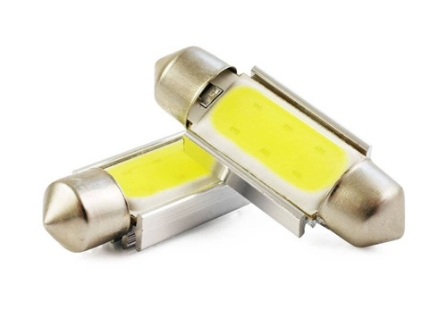 Automobilinė LED lemputė C5W COB CANBUS