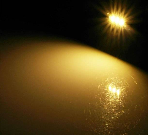 WW Car LED bulb C5W 3 SMD 5630 Warm white