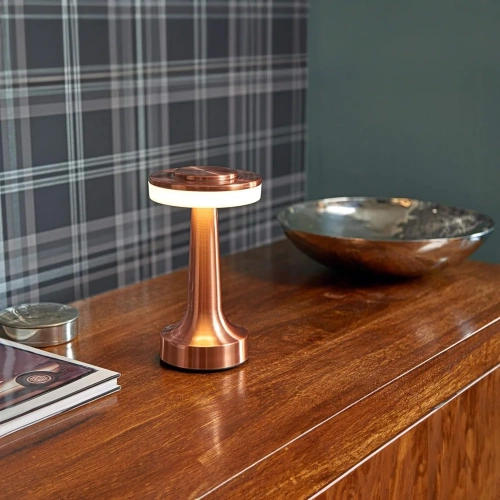 HJA14-WHITE | Wireless table lamp | Touch-sensitive night lamp with adjustable light color | USB light