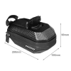 Waterproof EVA Hard Shell Saddle Bag | Lightweight and Durable 1.5L Bike Pannier |BCB-308