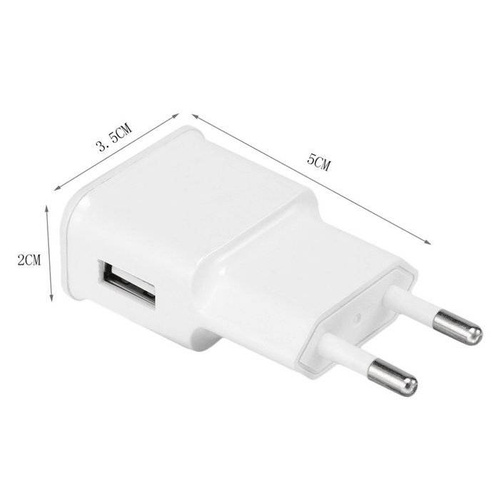 WA-001 | Cargador de pared USB para teléfono | puerto USB lateral