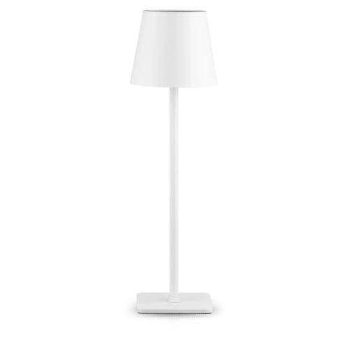 HJA20-BLANC | Lampe de table LED | Veilleuse sans fil | Lampe tactile pour hôtel, restaurant 