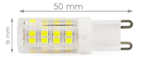 Bombilla LED G9 51 SMD 2835 | 5W=40W | 230V