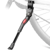 Aluminium bicycle stand | Adjustable side kickstand | Rear bicycle foot with fitting for 24-28 wheels | YYBC-125